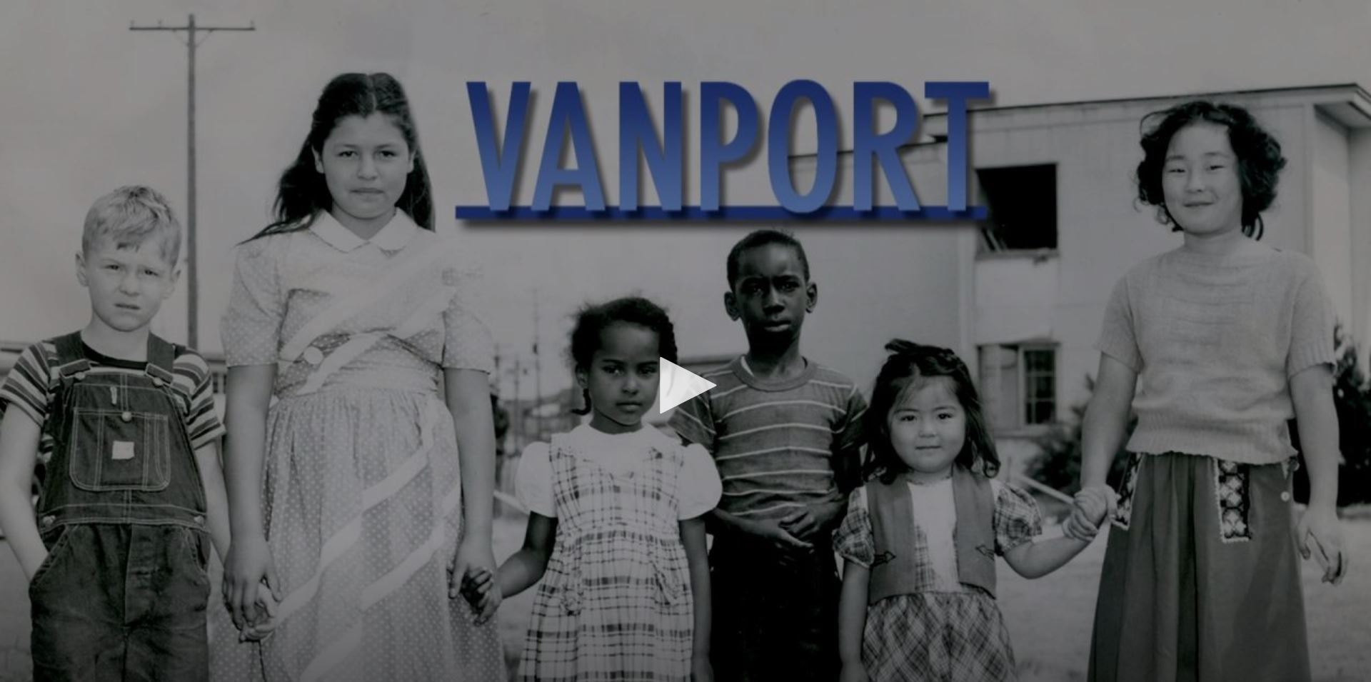Screenshot of title page of OPB Oregon Experience episode on the City of Vanport