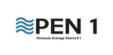 Peninsula Drainage District #1 logo