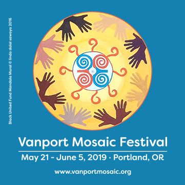 Event flyer for the 2019 Vanport Mosaic Festival